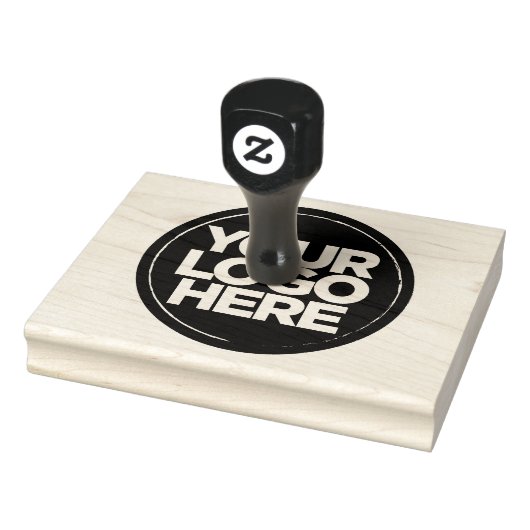 Eenvoudige Grote Logo Zakelijke rubberen stempel (Stempel)