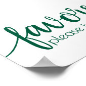 Eenvoudige gunsten | Activiteiten in de omgeving v Poster (Hoek)