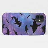 Eenvoudige haai vis kaken walvis oceaan galaxy pat Case-Mate iPhone case (Achterkant (horizontaal))