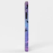 Eenvoudige haai vis kaken walvis oceaan galaxy pat Case-Mate iPhone case (Achterkant/rechts)