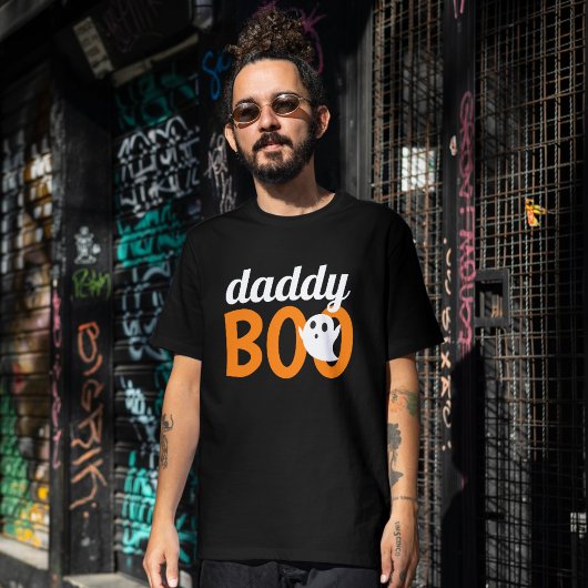 Eenvoudige Halloween Daddy Boo Spooky Ghost T-shirt