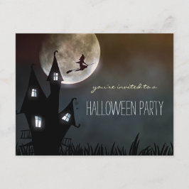 Eenvoudige 'Halloween'-feestelijke of 'Adult'-uitv Kaart