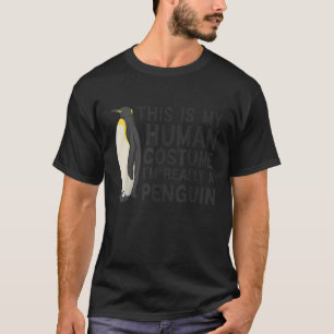 Eenvoudige Halloween Kostuums voor Mannen Vrouwen T-shirt