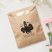 Eenvoudige Halloween Leuke Pompoen Ghost Bats Deco Bedankzakje (Gezegeld)