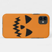 Eenvoudige Halloween Pompoen gezicht spook enge pa Case-Mate iPhone Case (Achterkant (horizontaal))