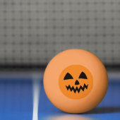 Eenvoudige Halloween Pompoen gezicht spook enge pa Pingpongbal (Net)