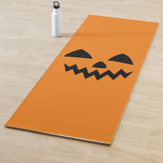 Eenvoudige Halloween Pompoen gezicht spook enge pa Yogamat (In situ)
