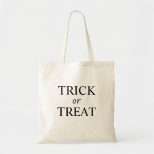 EENVOUDIGE HALLOWEEN TRICK OR TREAT CANVAS TAS C