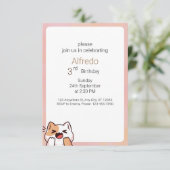 Eenvoudige Halloween Verjaardag Kaart (Staand voorkant)