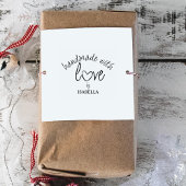 Eenvoudige handgemaakte met liefde, Custom Rubberstempel