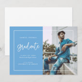 Eenvoudige handgeschreven aankondiging van het Afs (Voorkant / Achterkant)