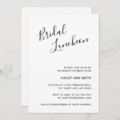 Eenvoudige handgeschreven handgeschreven handschri kaart (Voorkant / Achterkant)