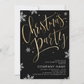 Eenvoudige handgeschreven kalligrafie kerstfeest kaart (Voorkant)