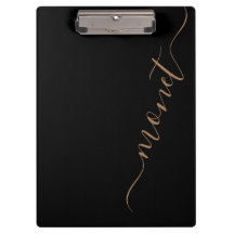 Eenvoudige handgeschreven scriptnaam Aangepast