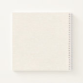 Eenvoudige handgetekende Dia de los Muertos | Noti Notitieboek (Achterkant)