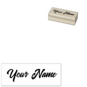 Eenvoudige handtekening handgeschreven aangepaste rubberstempel (Gestempeld)
