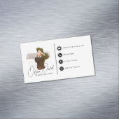 Eenvoudige handtekening magnetisch visitekaartje (Voorbeeld)