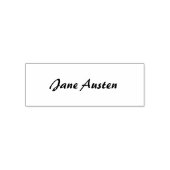 Eenvoudige handtekening van auteur  zelfinktende stempel (Design)