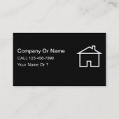 Eenvoudige handymansVisitekaartjes Visitekaartje (Achterkant)