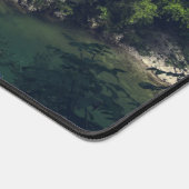 Eenvoudige hangbrug over de Idrijca, handschoen Bureaumat (Hoek)