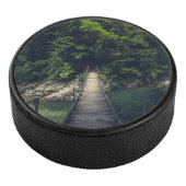 Eenvoudige hangbrug over de Idrijca, handschoen Hockey Puck (3/4)