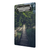 Eenvoudige hangbrug over de Idrijca, handschoen Mini Klembord (Angled2)