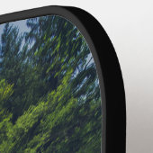 Eenvoudige hangbrug over de Idrijca, handschoen Pickleball Paddle (Links Detail)