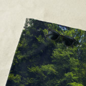 Eenvoudige hangbrug over de Idrijca, handschoen Strandlaken (In situ)