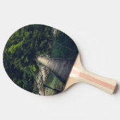 Eenvoudige hangbrug over de Idrijca, handschoen Tafeltennisbatje (Zijkant)