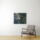 Eenvoudige hangbrug over de Idrijca, handschoen Wandkleed (In Situ (horizontaal))