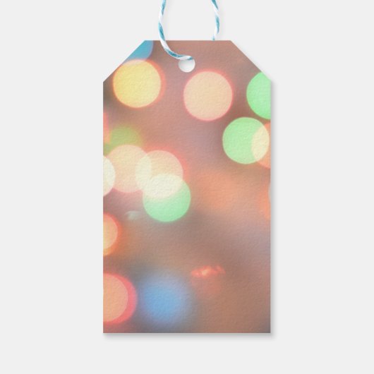 Eenvoudige Happy Birthday Voeg persoonlijke foto-t Cadeaulabel (Achterkant)