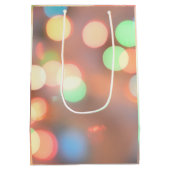 Eenvoudige Happy Birthday Voeg persoonlijke foto-t Medium Cadeauzakje (Achterkant)