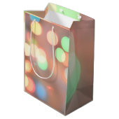 Eenvoudige Happy Birthday Voeg persoonlijke foto-t Medium Cadeauzakje (Achterkant Gekanteld)