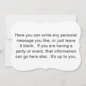 Eenvoudige Happy Easter Photo Flower Eggs x3 Kaart (Achterkant)