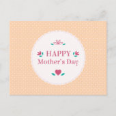 Eenvoudige Happy Moederdag | BRIEFKAART (Voorkant)