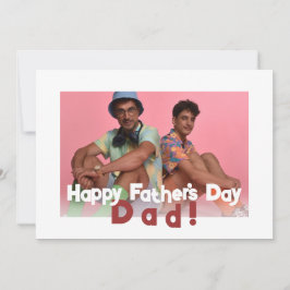 eenvoudige Happy Vaderdag, Voor papa een foto Feestdagenkaart