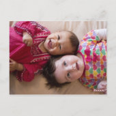 Eenvoudige Happy Valentines Day Photo Briefkaart (Achterkant)