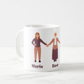 Eenvoudige harmonie met beestjes koffiemok (Voorkant links)