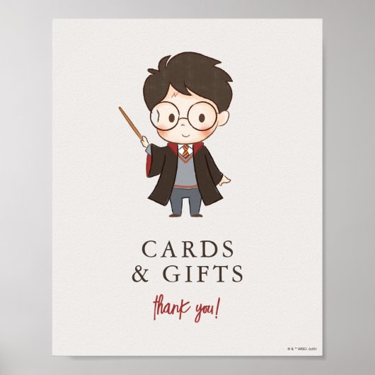 Eenvoudige Harry Potter Baby Borrel Poster (Voorkant)