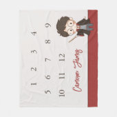 Eenvoudige Harry Potter Baby Shower Fleece Deken (Voorkant)