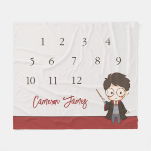 Eenvoudige Harry Potter Baby Shower Fleece Deken