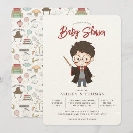 Eenvoudige Harry Potter Baby Shower Kaart