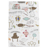 Eenvoudige Harry Potter Baby Shower Midden Geschen Medium Cadeauzakje (Achterkant)