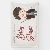 Eenvoudige Harry Potter Baby Shower Vlag Spandoek (Verticaal)