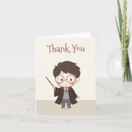 Eenvoudige Harry Potter Bedankkaart
