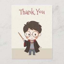 Eenvoudige Harry Potter Dank Je Briefkaart