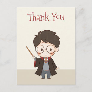 Eenvoudige Harry Potter Dank Je Briefkaart