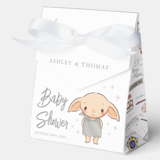 Eenvoudige Harry Potter - Dobby Baby Shower Bedankdoosjes (Voorkant)