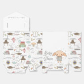 Eenvoudige Harry Potter - Dobby Baby Shower Bedankdoosjes (Ongevouwen)