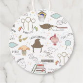 Eenvoudige Harry Potter - Dobby Baby Shower Bedankjes Labels (Achterkant)